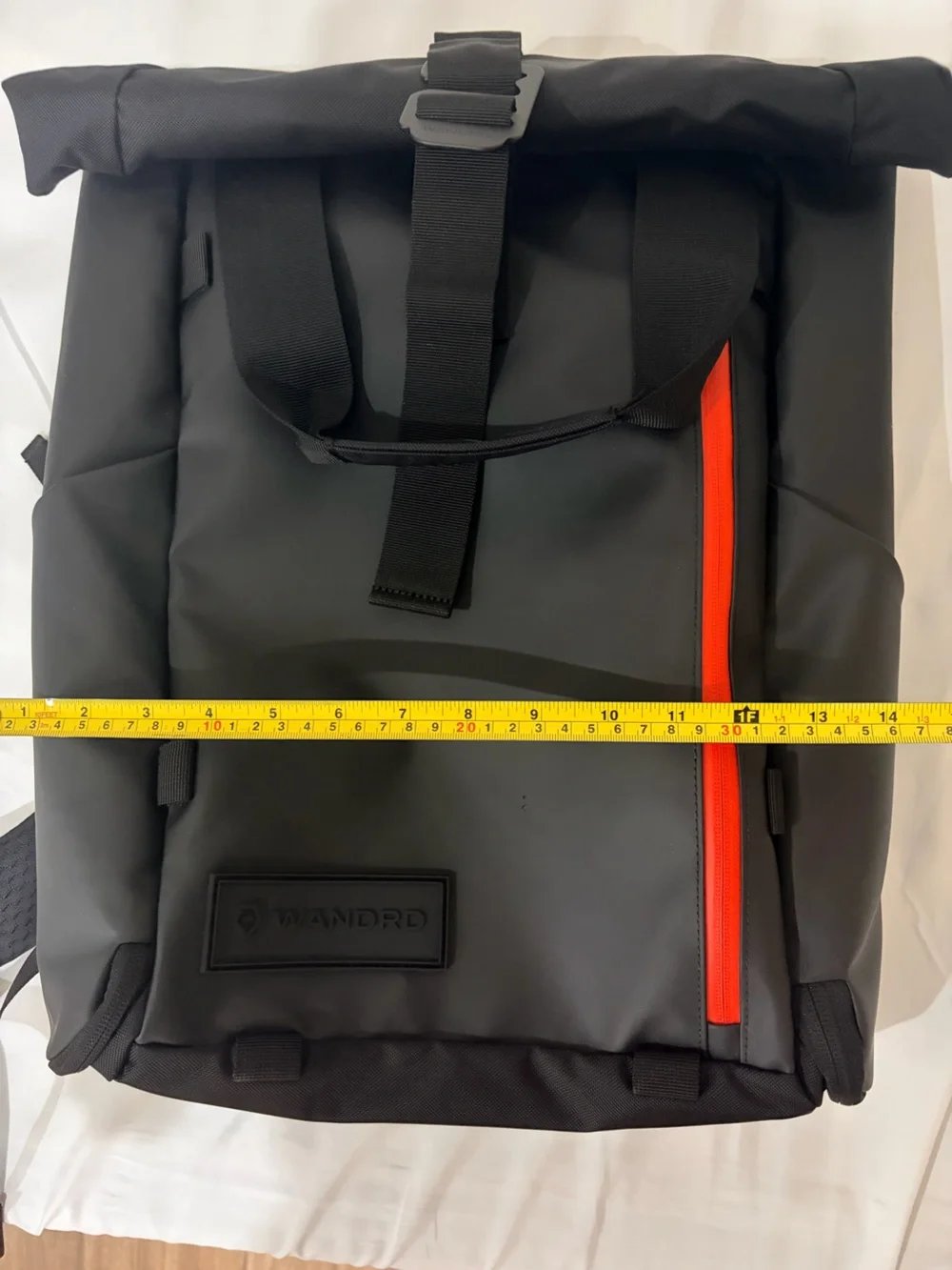 WANDRD PRVKE EDC Backpack Slim Roll Top Adjustable Accessory Compartments NWOT